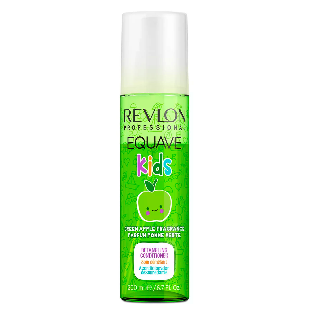 REVLON EQUAVE KIDS GREEN APPLE DETANGLING CONDITIONER 200 ML - 1