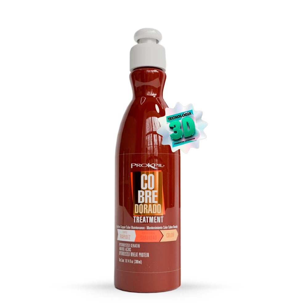 TRATAMIENTO PROKPIL COBRE DORADO 3D 300 ML - 1