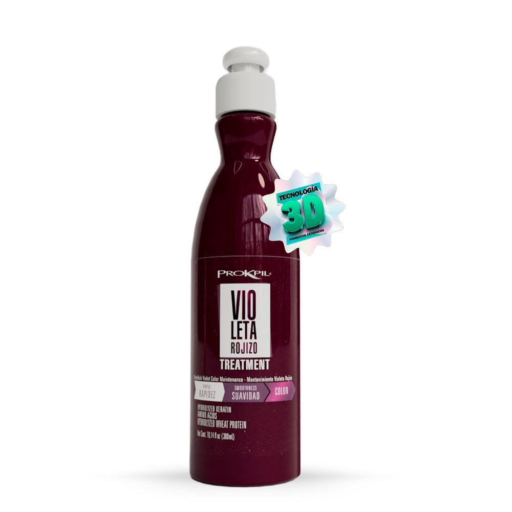 TRATAMIENTO PROKPIL VIOLETA ROJIZO 3D 300 ML - 1