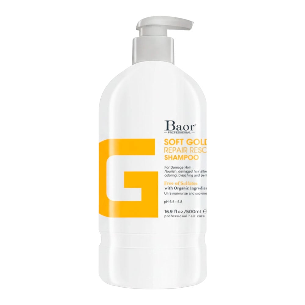 BAOR SHAMPOO 500ML G SOFT GOLD - 1