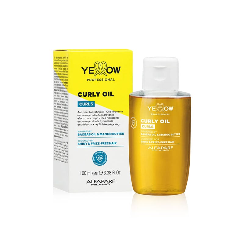 CURLY OIL YELLOW ANTI-FRIZZ 100 ML - 1