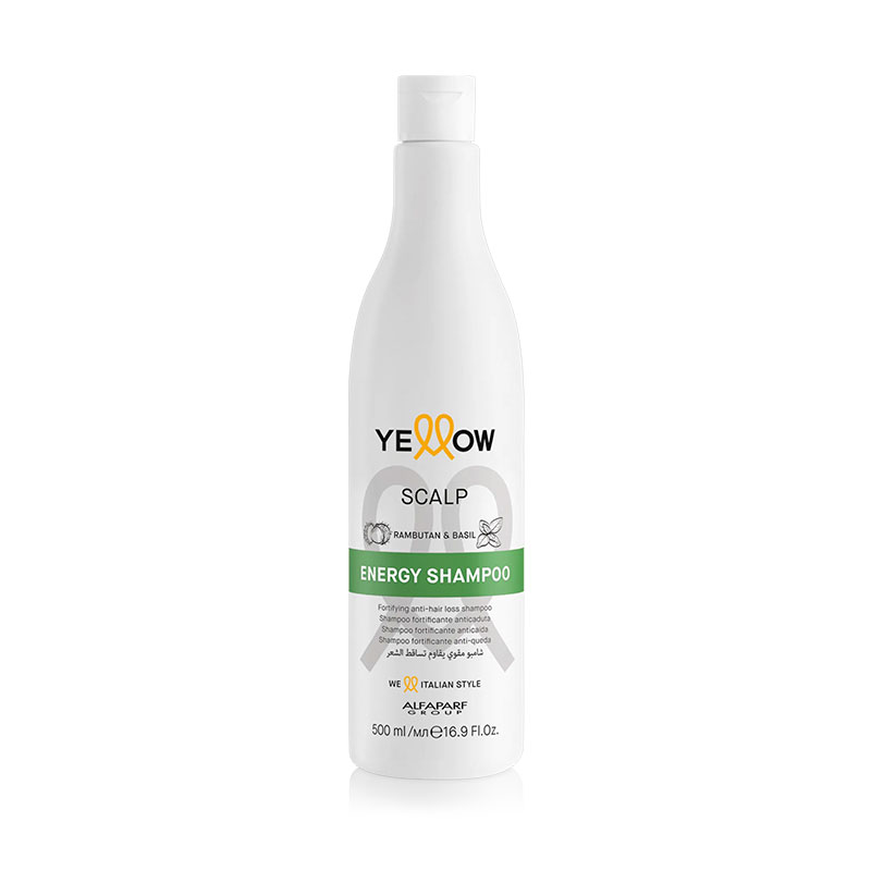 SHAMPOO ANTI CAIDA ENERGY SCALP YELLOW 500 ML - 1