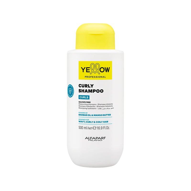 SHAMPOO CURLY YELLOW ANTI-FRIZZ 500 ML - 1