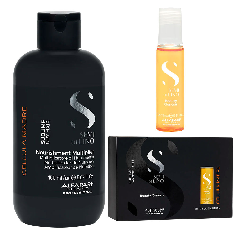 ALFAPARF CELLULA MADRE NUTRICIÓN - MULTIPLICADOR 150ML + BGENESIS 12X13ML - 1