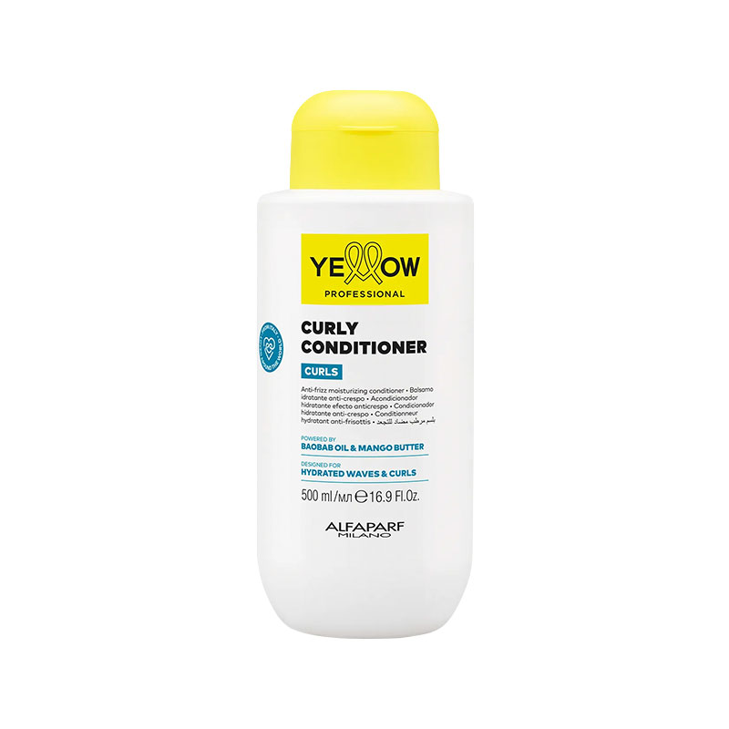 ACONDICIONADOR CURLY YELLOW ANTI-FRIZZ 500 ML - 1