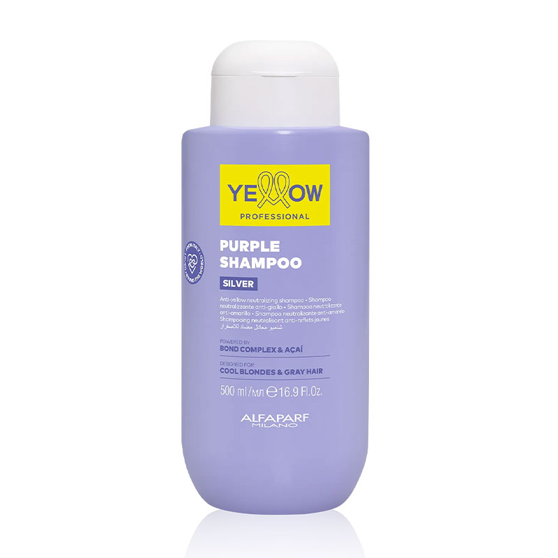 SHAMPOO PURPLE SILVER YELLOW 500 ML - 1