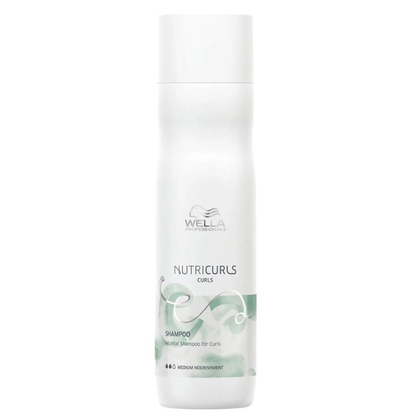 WELLA NUTRICURLS SHAMPOO CURLS RIZOS 250 ML - 1