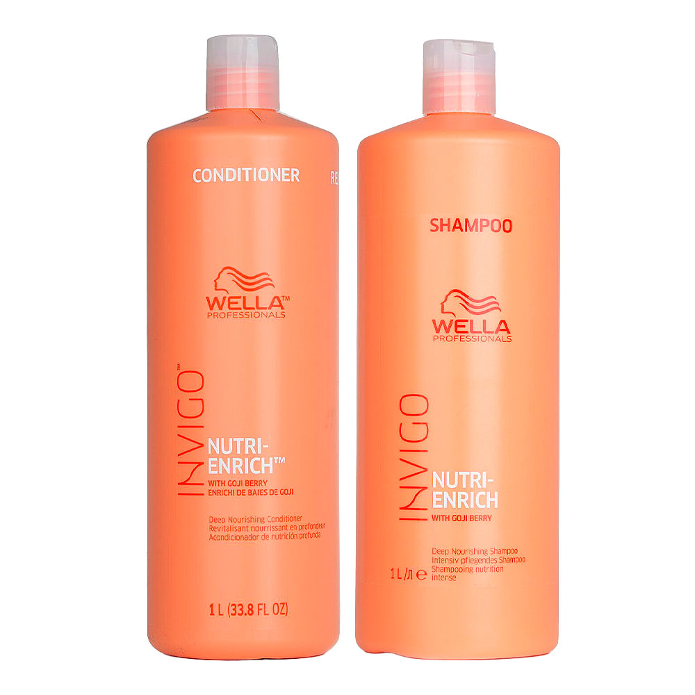 NUTRI ENRICH - NUTRICION PROFUNDA SHAMPOO Y ACONDICIONADOR 1000ML - 1