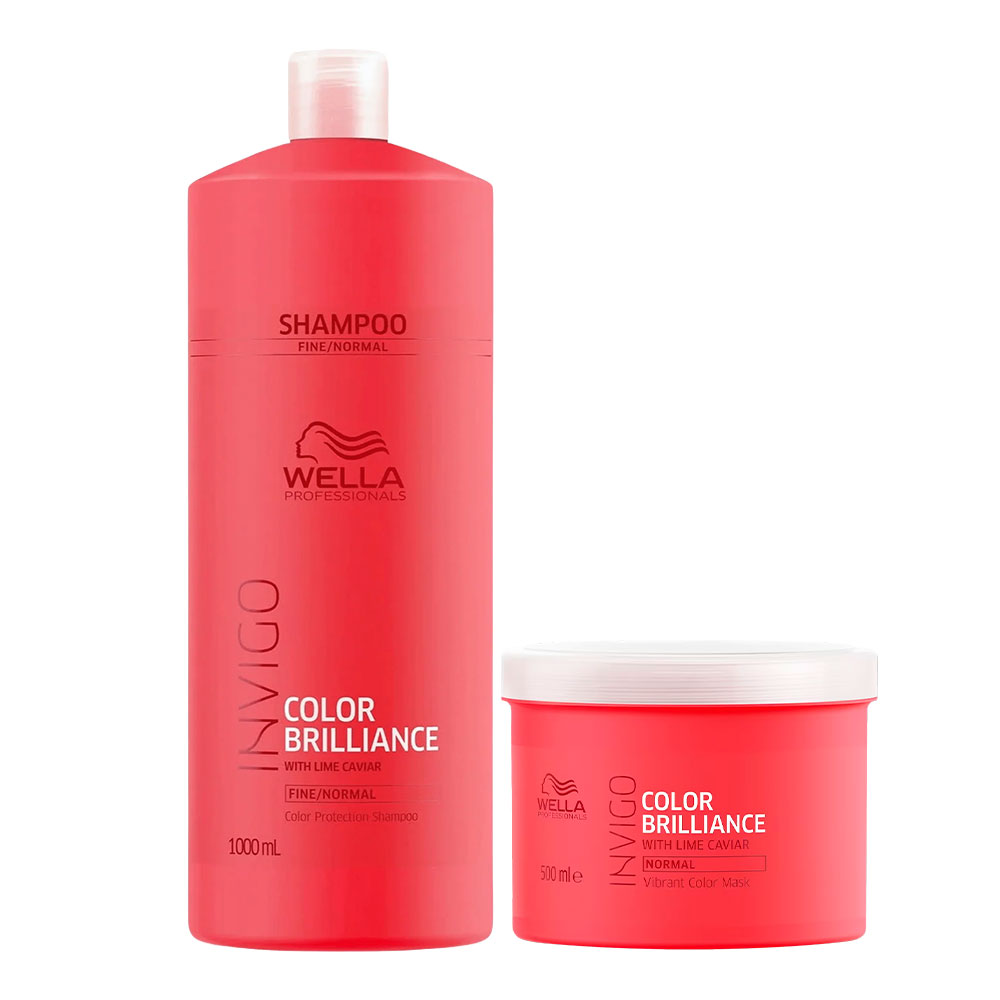 COLOR BRILLIANCE CABELLO TEÑIDO SHAMPOO 1000 ML Y MASCARILLA 500 ML - 1