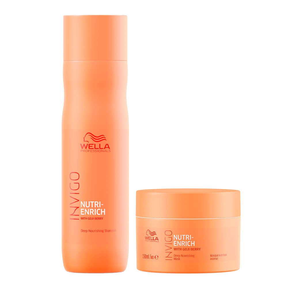 INVIGO NUTRI ENRICH NUTRICION PROFUNDA - SHAMPOO Y MASCARILLA 250ML - 1