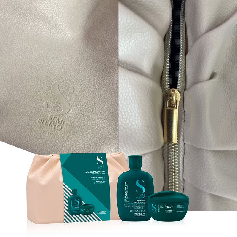 RECONSTRUCTION DUO KIT ALFAPARF MILANO SHAMPOO Y MASCARILLA 250ML - 2