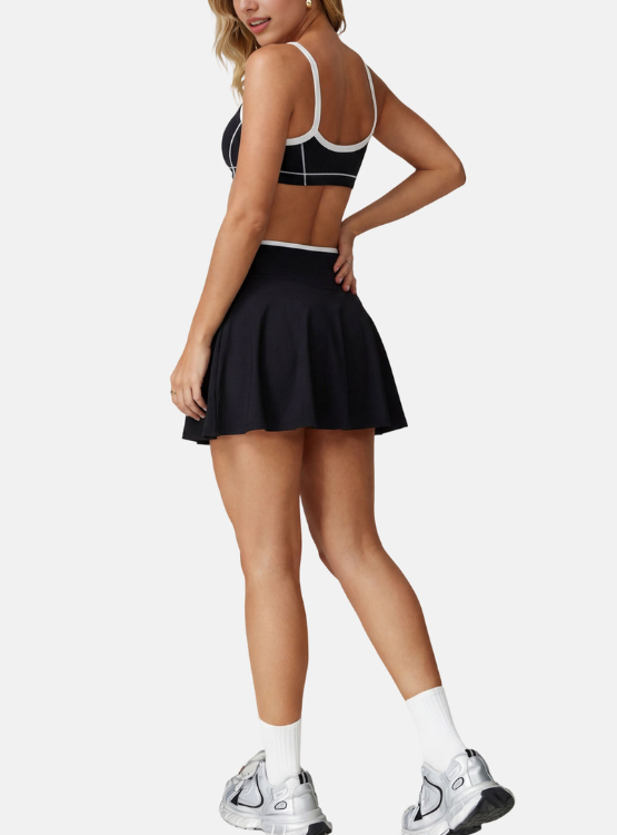 FALDA SHORT DEPORTIVO DE NYLON PARA MUJER FORCE ARIA CROSS - 5