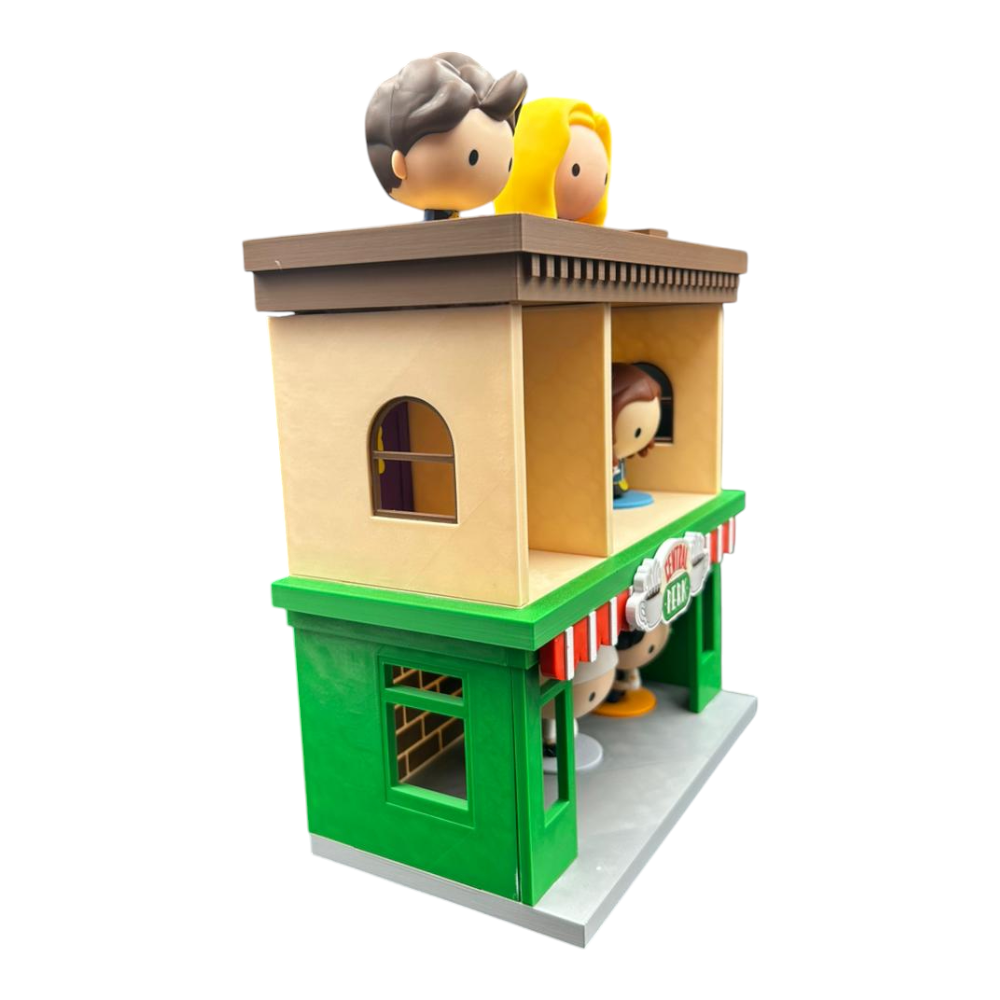 STAND EXHIBIDOR PARA FUNKIES FRIENDS X MCDONALDS - DIORAMA CENTRAL PERK - 5
