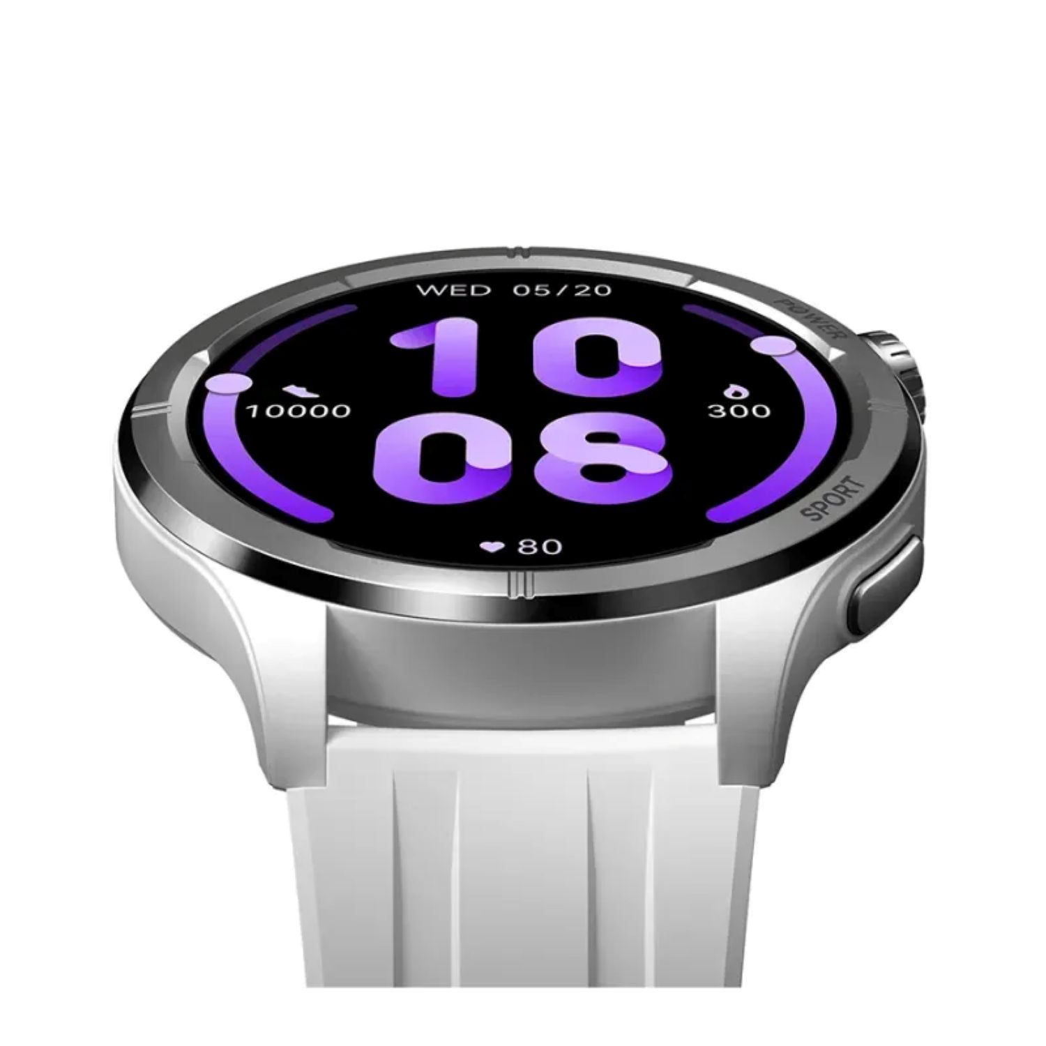 HAYLOU SMARTWATCH SOLAR NEO LS21- PLATA + LENOVO AUDIFONO BT TA120 NEGRO - 5
