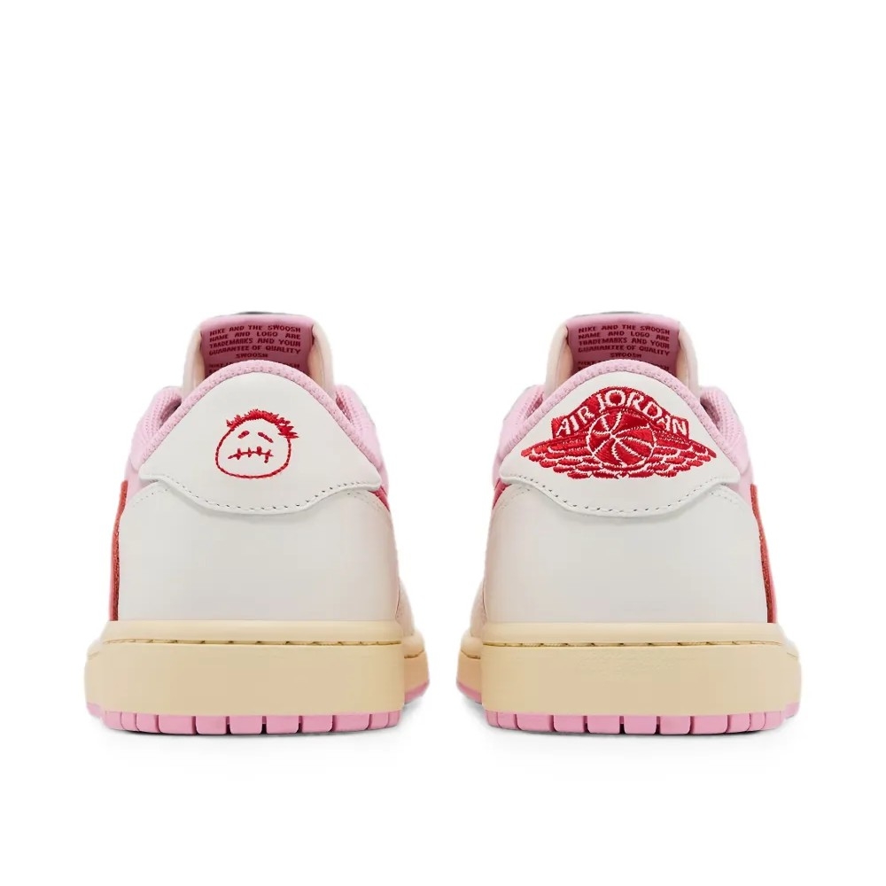 NIKE AIR JORDAN 1 RETRO LOW OG SP TRAVIS SCOTT-TROPICAL PINK - 4