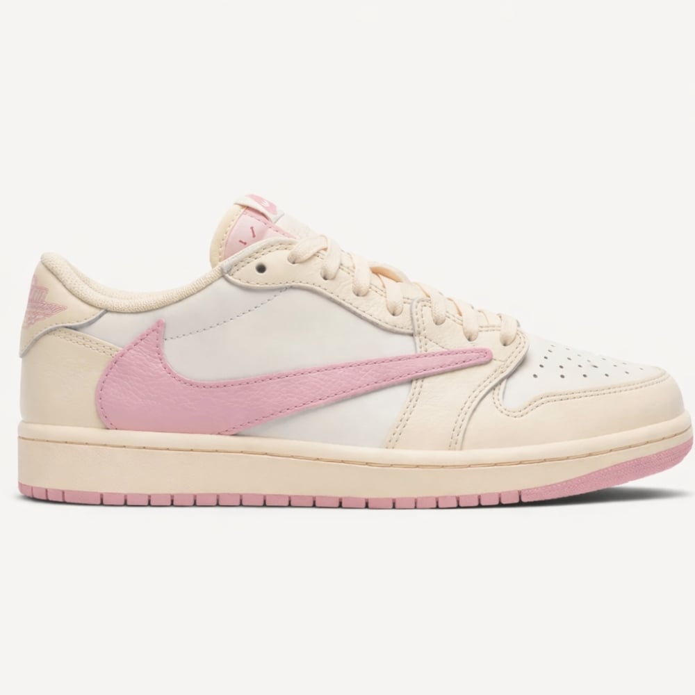 NIKE AIR JORDAN 1 RETRO LOW OG SP TRAVIS SCOTT-SHY PINK - 1