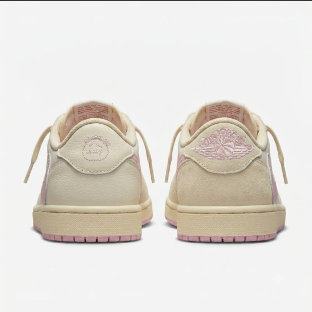 NIKE AIR JORDAN 1 RETRO LOW OG SP TRAVIS SCOTT-SHY PINK - 4