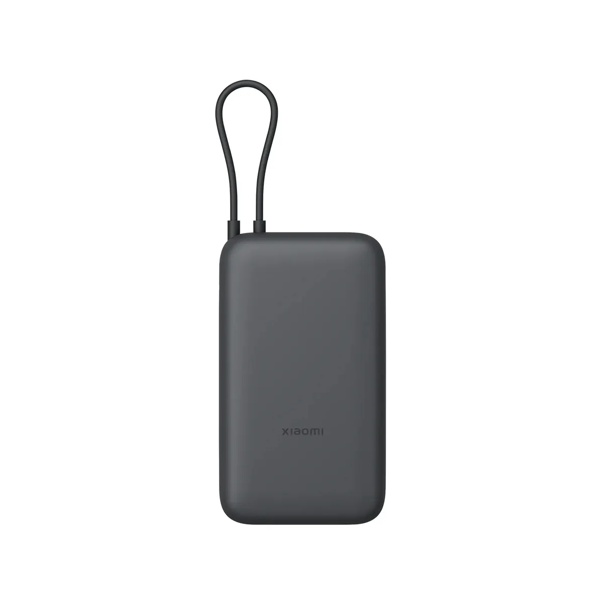 XIAOMI POWERBANK PB2020MI 20000MAH 22.5W -CABLE INCORPORADO-GRIS OSCURO - 1