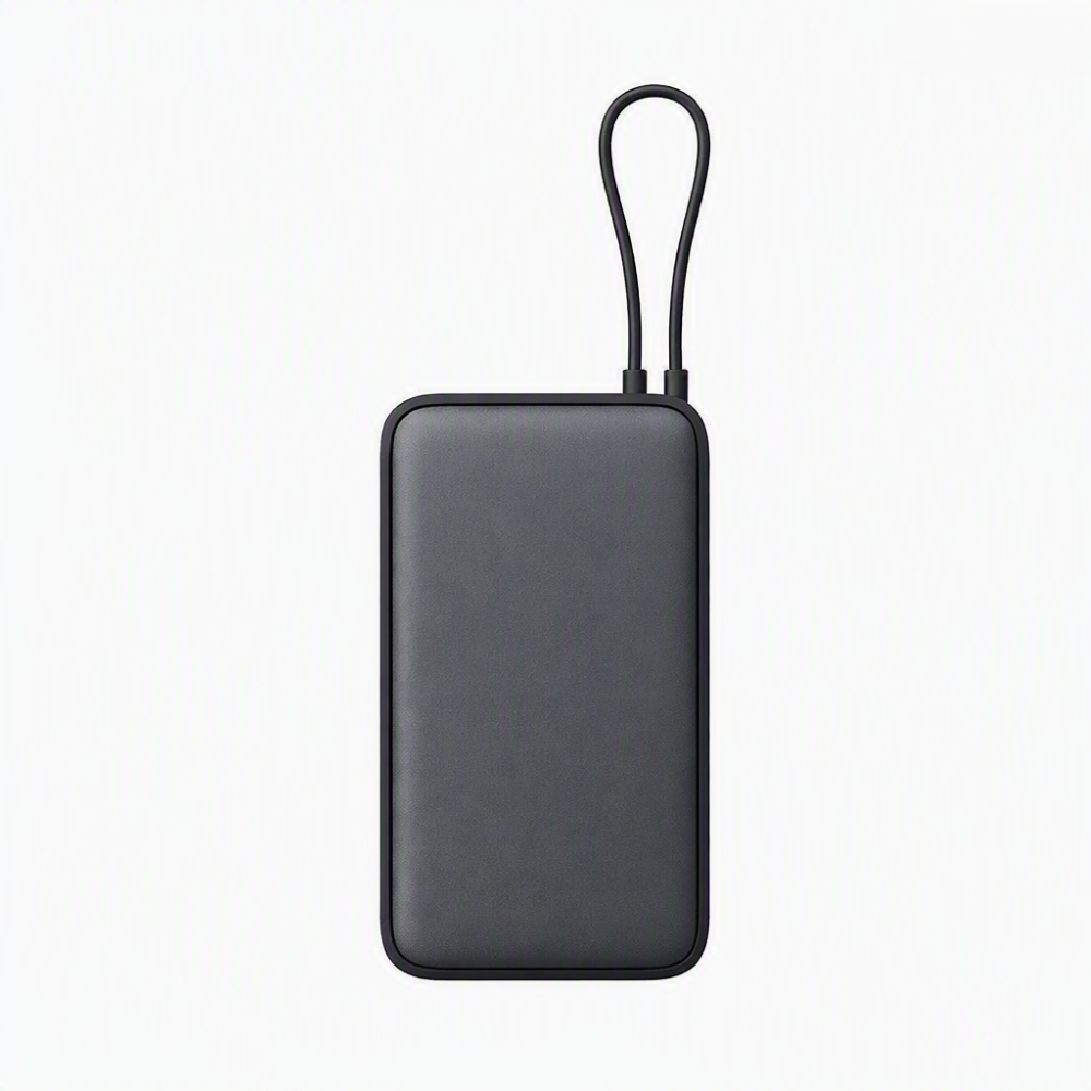 XIAOMI POWERBANK PB2020MI 20000MAH 22.5W -CABLE INCORPORADO-GRIS OSCURO - 2