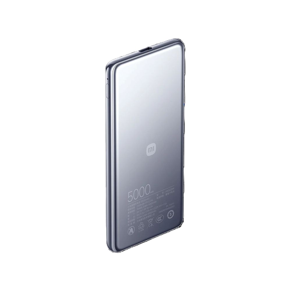 XIAOMI POWERBANK ULTRA SLIM 5000 MAH 20W GRIS - 2
