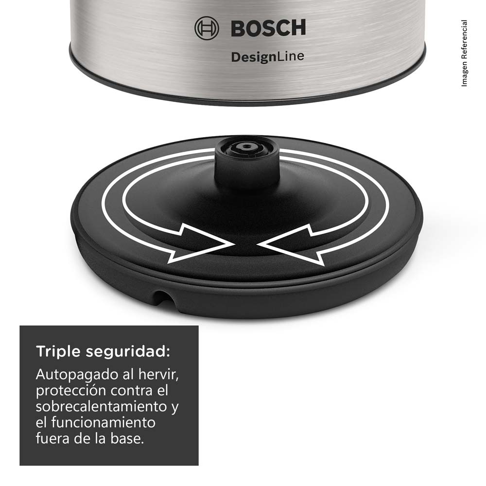 HERVIDOR BOSCH TWK3P420 INOX - 5