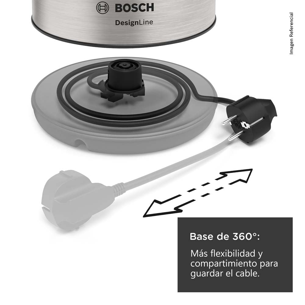 HERVIDOR BOSCH TWK3P420 INOX - 8
