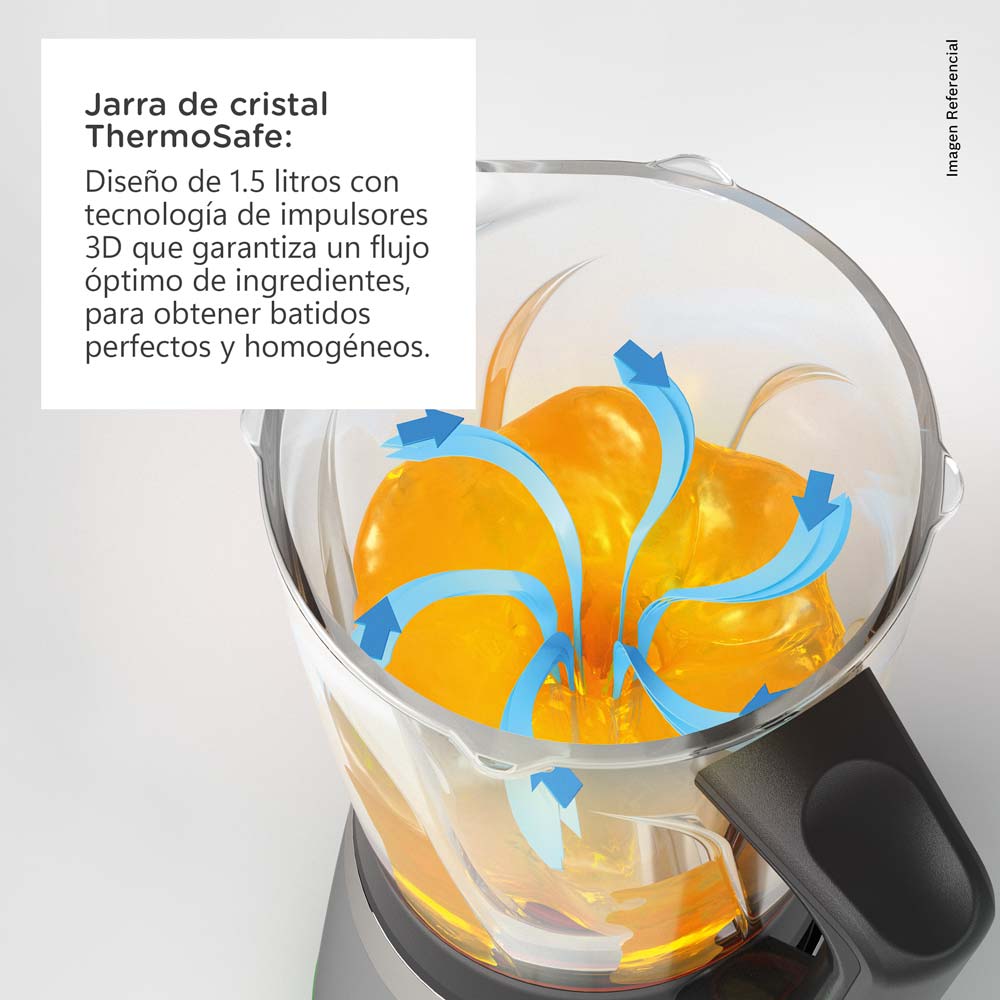LICUADORA BOSCH VITAPOWER 2 EN 1 SERIE 4 INOX 1200 W - MMB6384M - 4