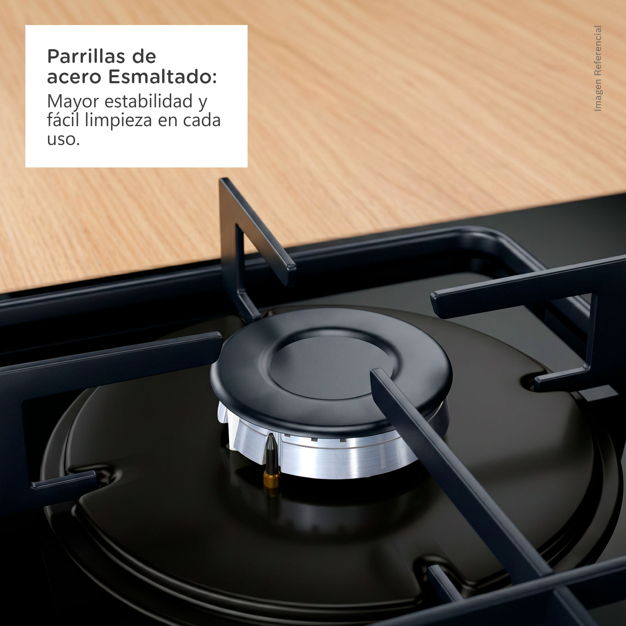 ENCIMERA EMPOTRABLE A GAS BOSCH 4 QUEMADORES POP6B6B80 - 4