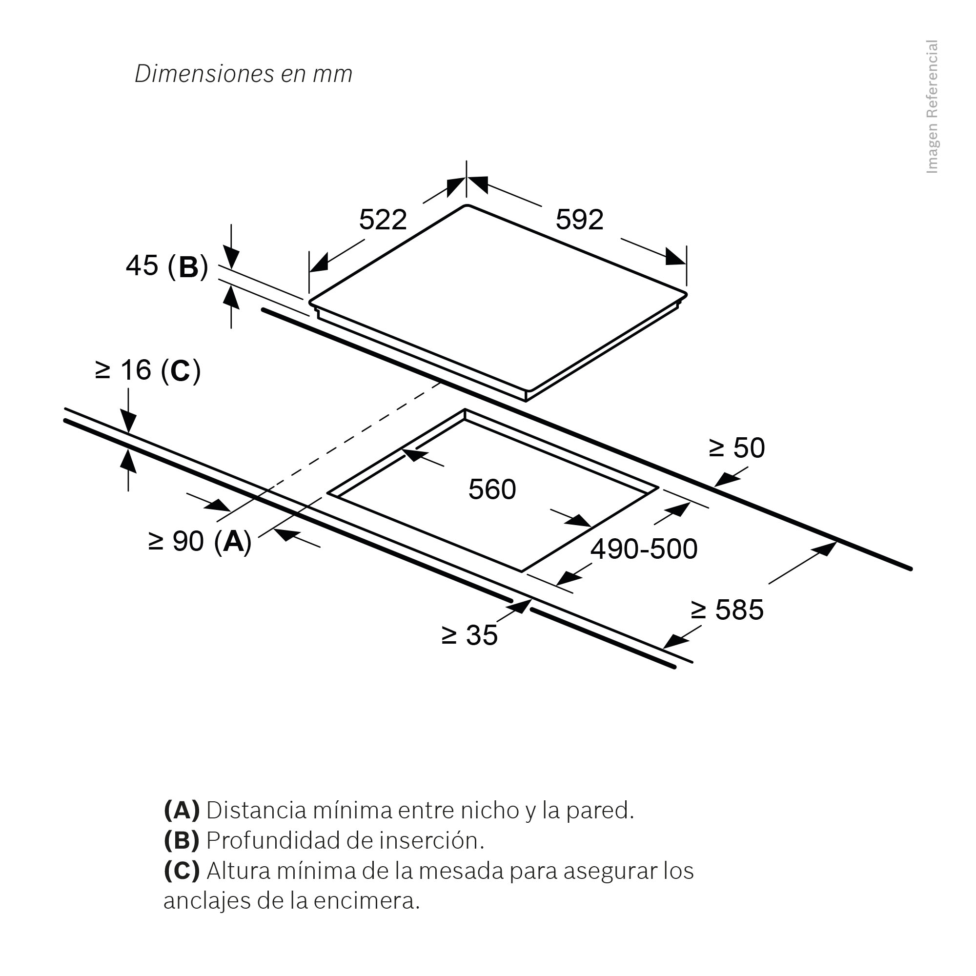 VITROCERÁMICA ELÉCTRICA BOSCH 60CM 4 ZONAS SERIE 4 - PKF611BB8E - 10