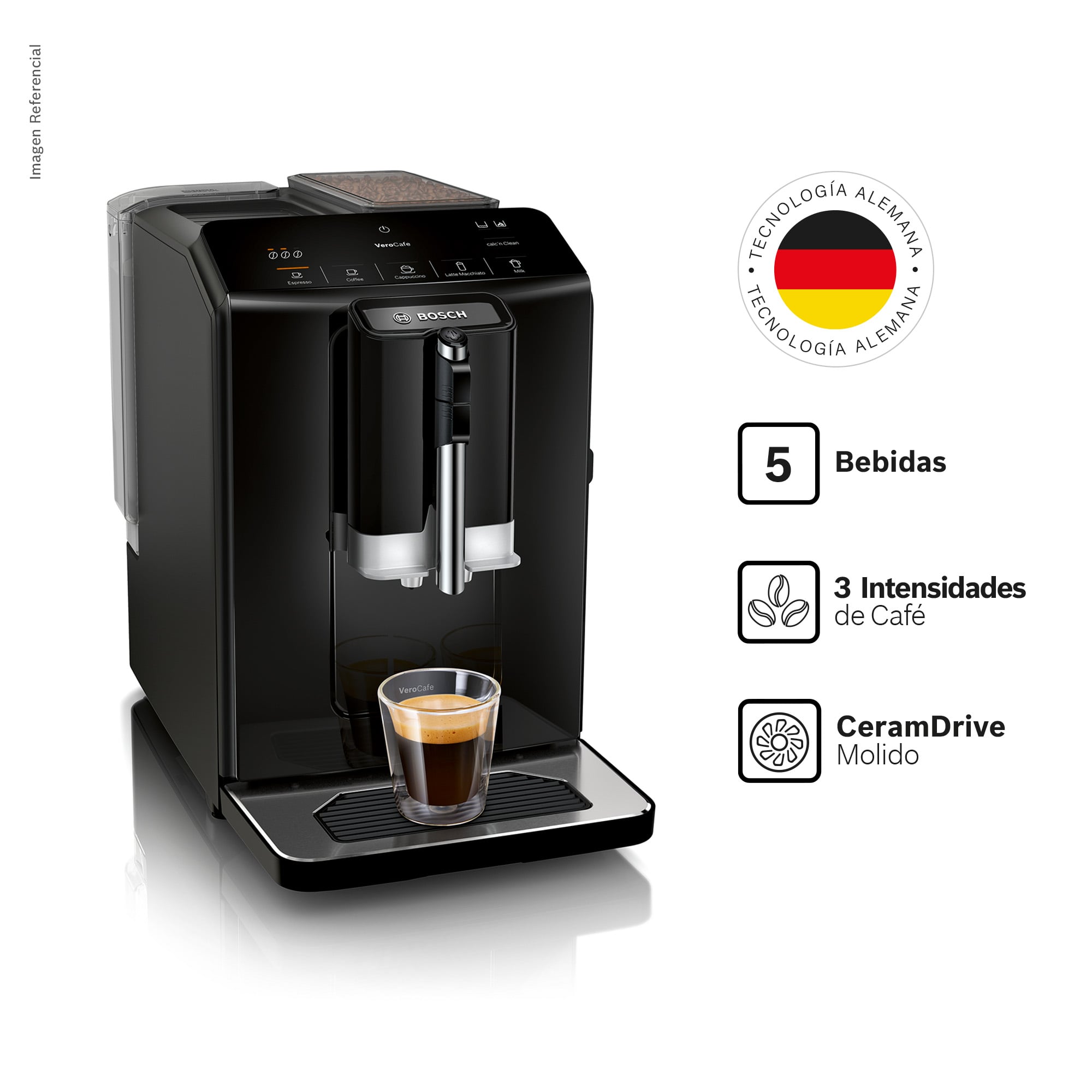 CAFETERA AUTOMATICA VERO CAFE BOSCH TIE20119 - 1