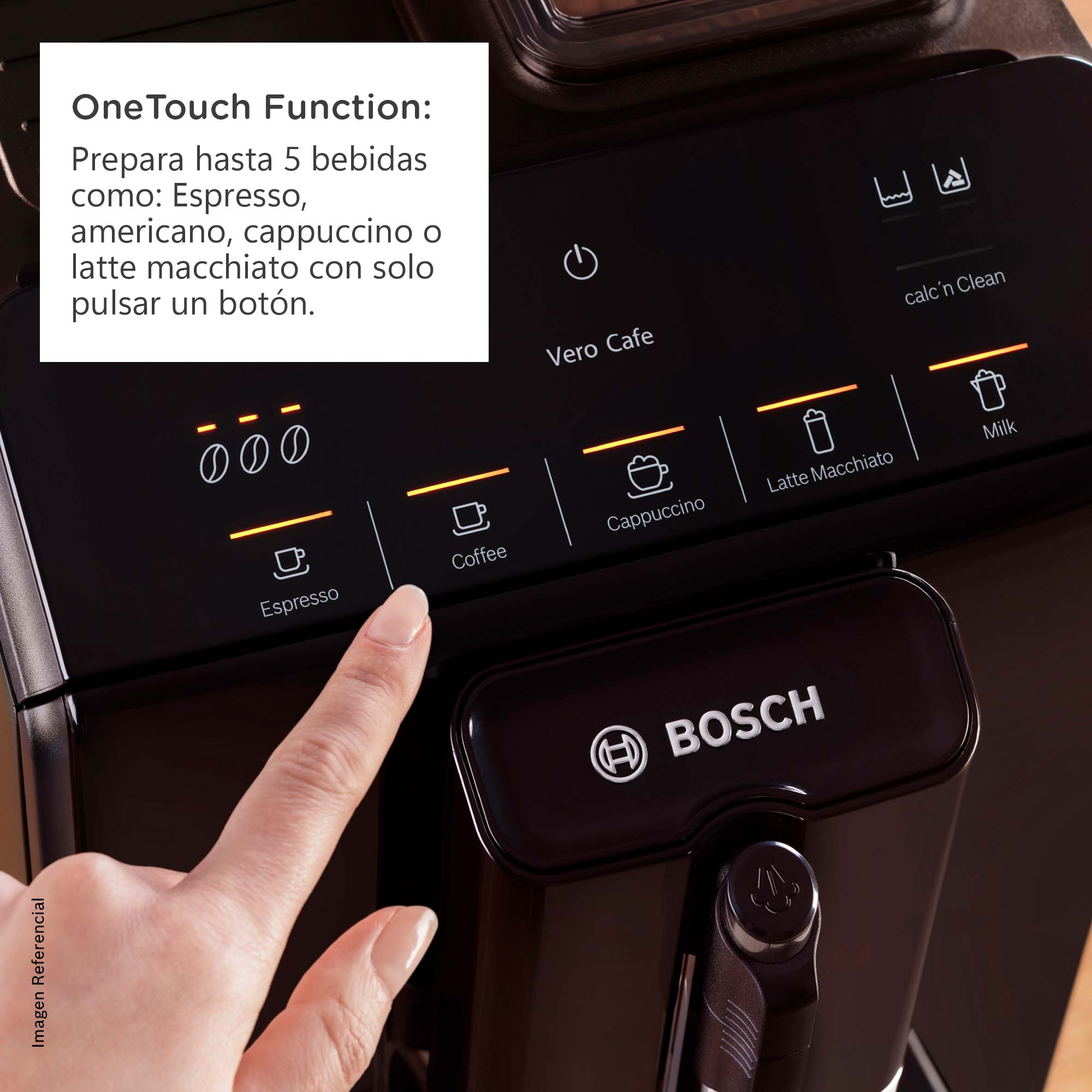 CAFETERA AUTOMATICA VERO CAFE BOSCH TIE20119 - 3