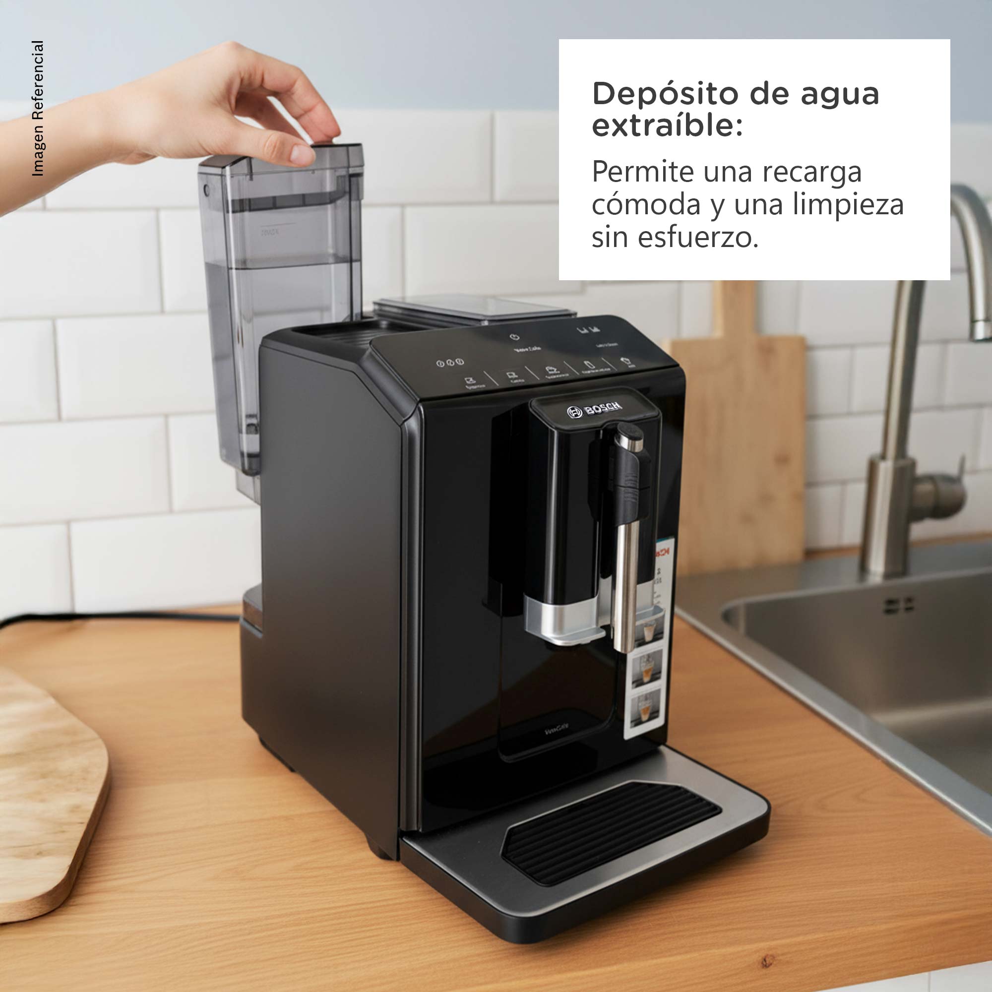 CAFETERA AUTOMATICA VERO CAFE BOSCH TIE20119 - 8