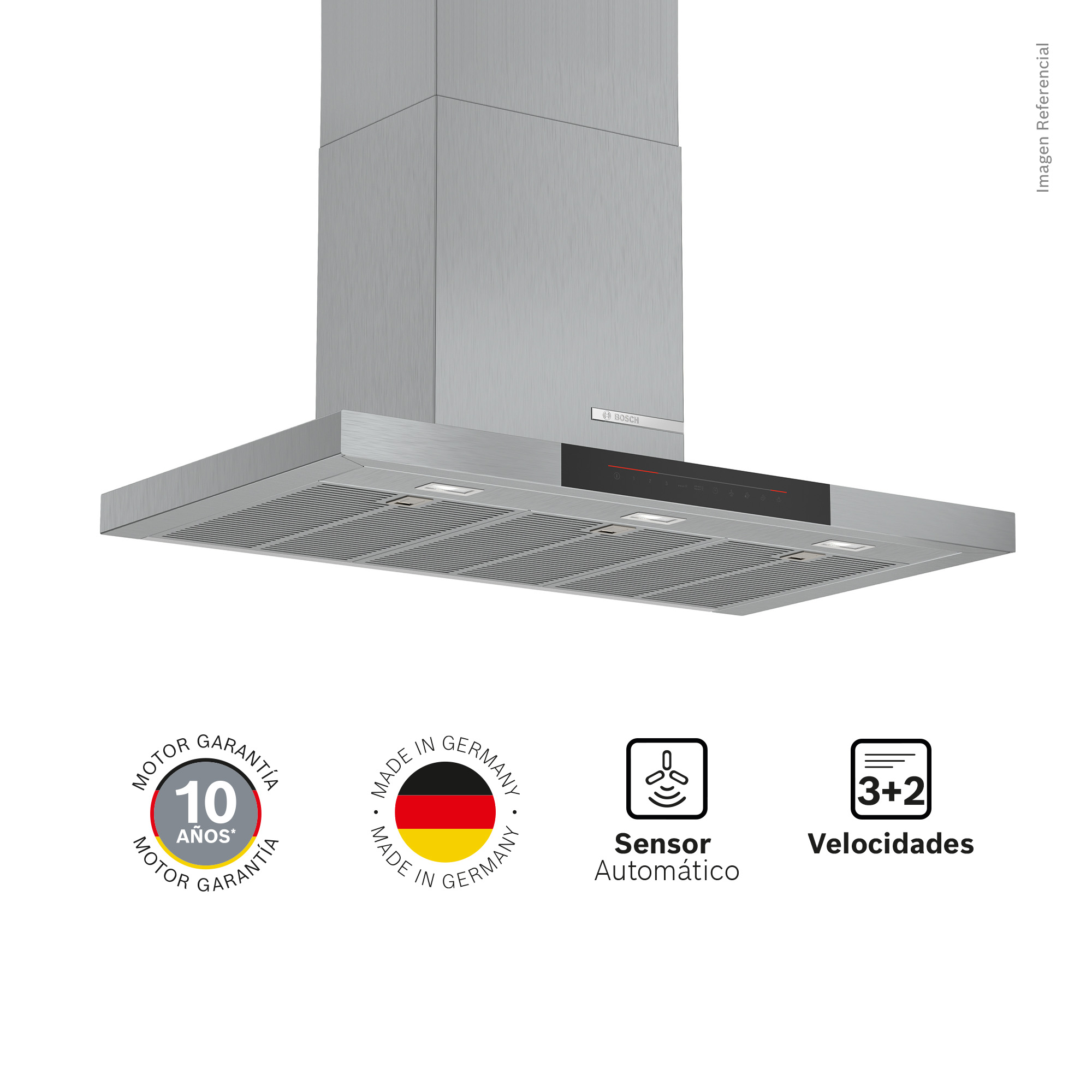 CAMPANA EXTRACTORA BOSCH 90CM DWB98JQ50 - 1
