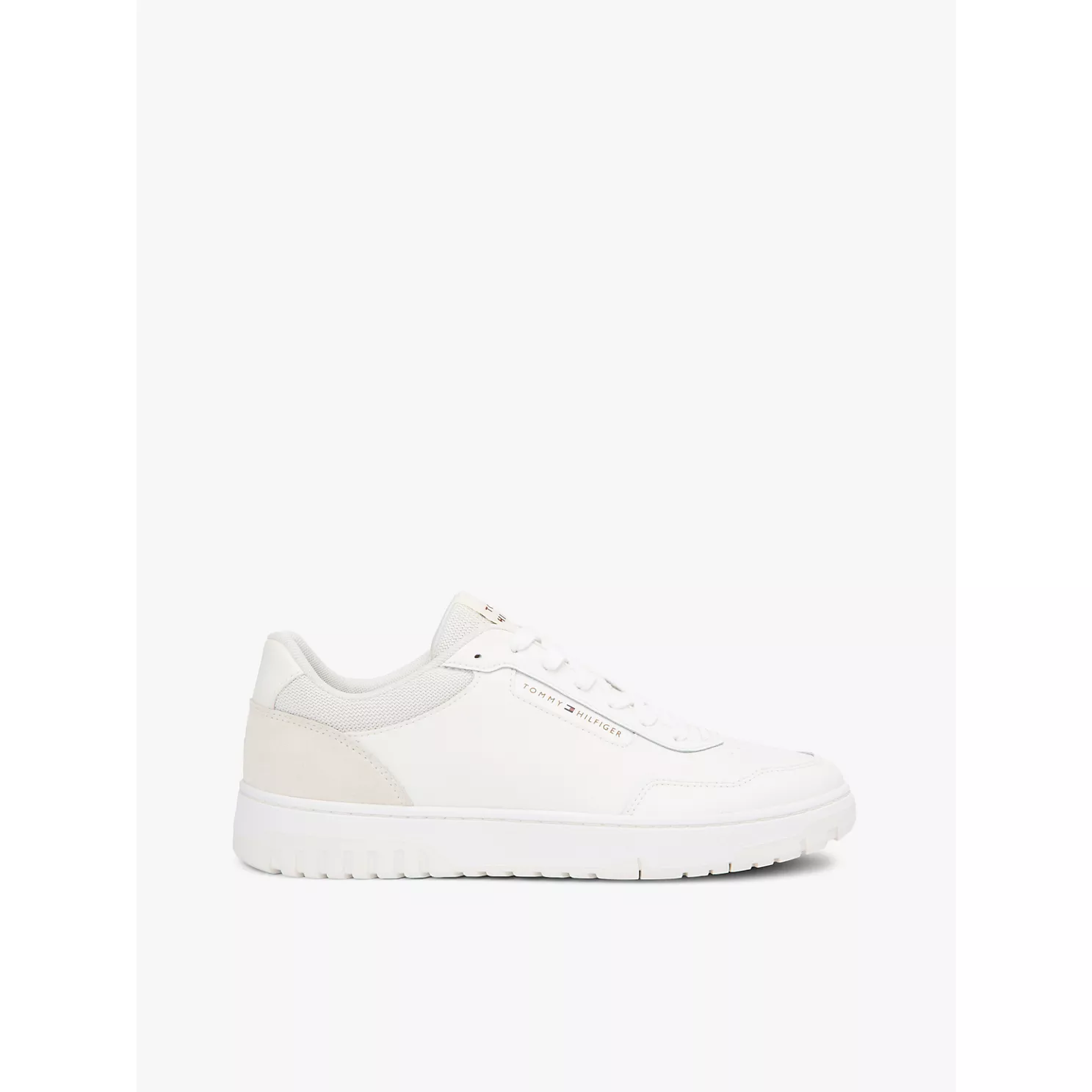 LEATHER Y SUEDE MIX LOW-TOP SNEAKER - 2