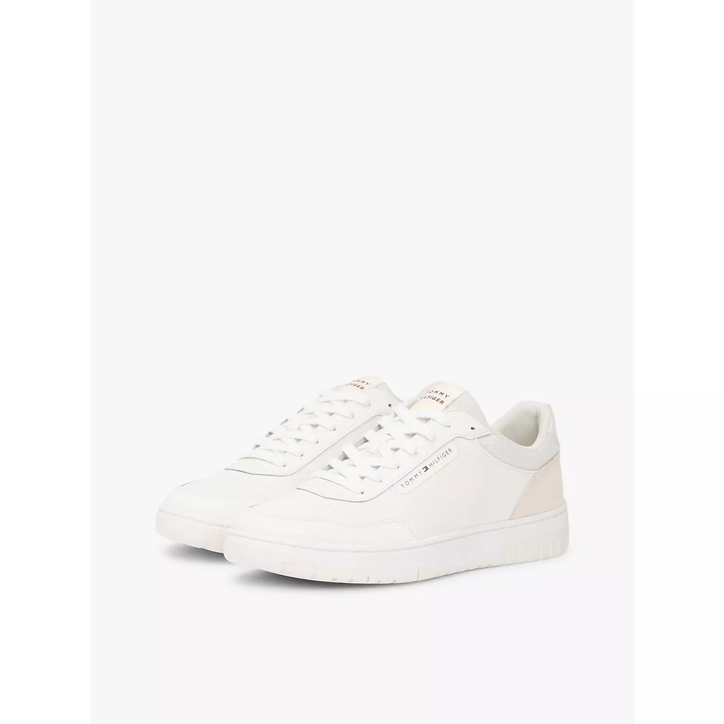 LEATHER Y SUEDE MIX LOW-TOP SNEAKER - 3