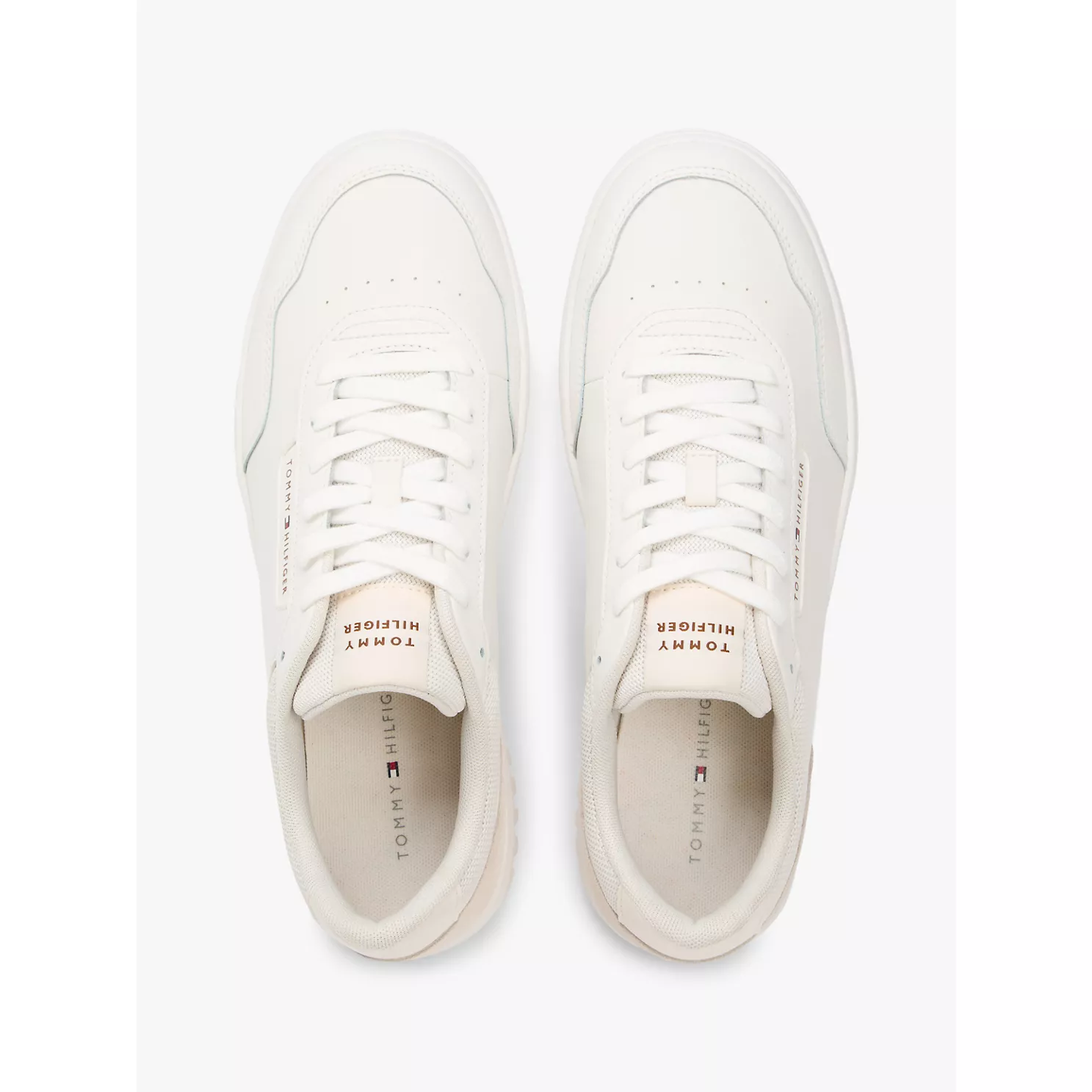 LEATHER Y SUEDE MIX LOW-TOP SNEAKER - 4