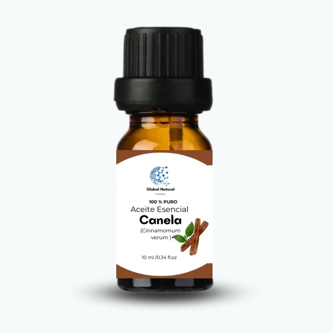 ACEITE ESENCIAL DE CANELA NATURAL PARA AROMATERAPIA Y DIFUSOR FCO 10ML – GLOBAL - 1