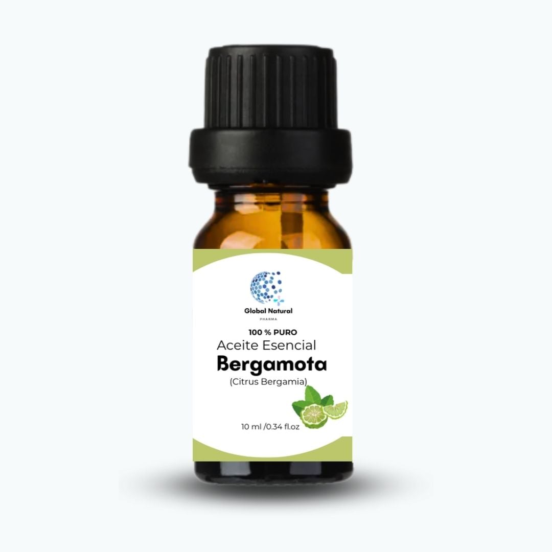 ACEITE ESENCIAL DE BERGAMOTA NATURAL PARA AROMATERAPIA Y  DIFUSOR FCO 10ML  – GLOBAL - 1