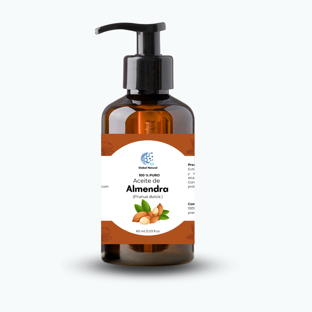 ACEITE DE ALMENDRAS FCO 60ML GLOBAL NATURAL - 1