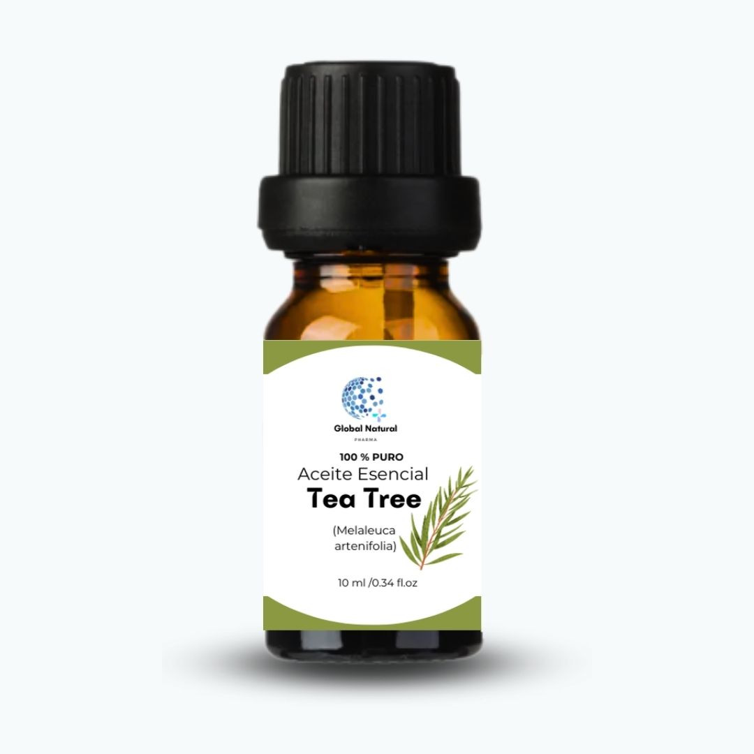 ACEITE ESENCIAL DE TEA TREE NATURAL PARA AROMATERAPIA Y DIFUSOR FCO 10ML – GLOBAL - 1