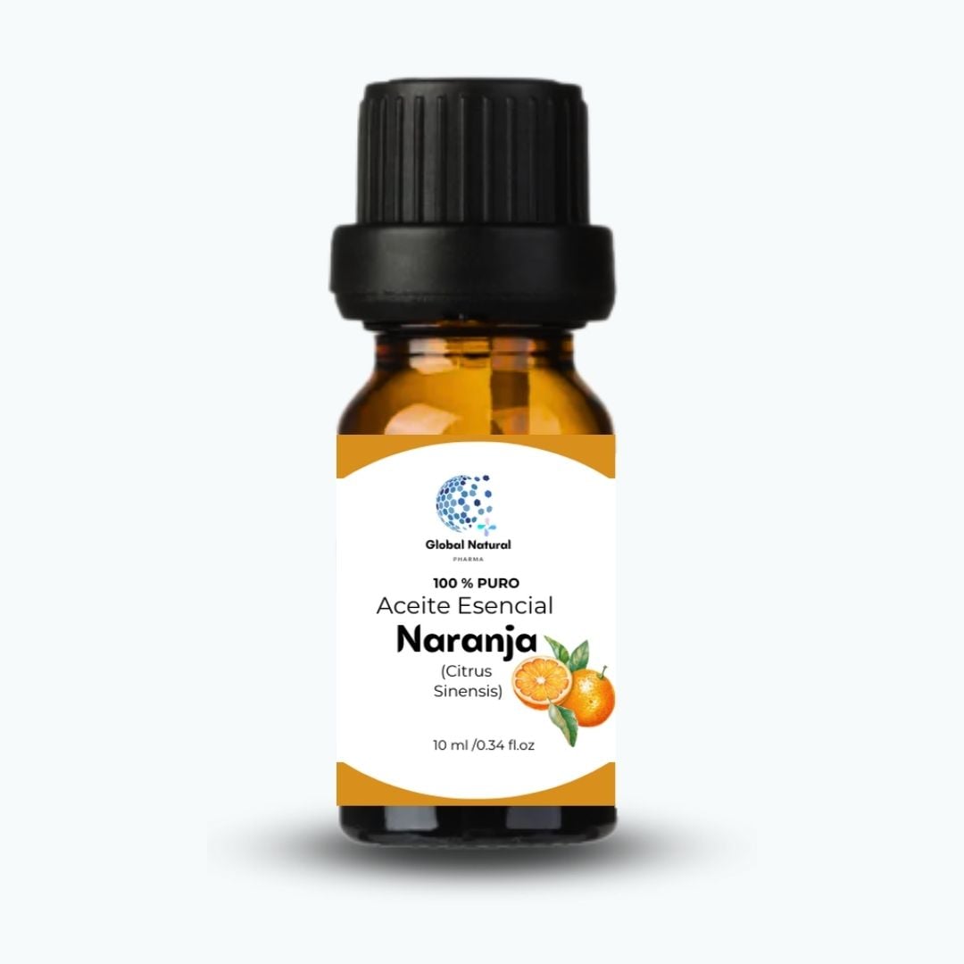 ACEITE ESENCIAL DE NARANJA NATURAL PARA AROMATERAPIA Y DIFUSOR FCO 10ML – GLOBAL - 1