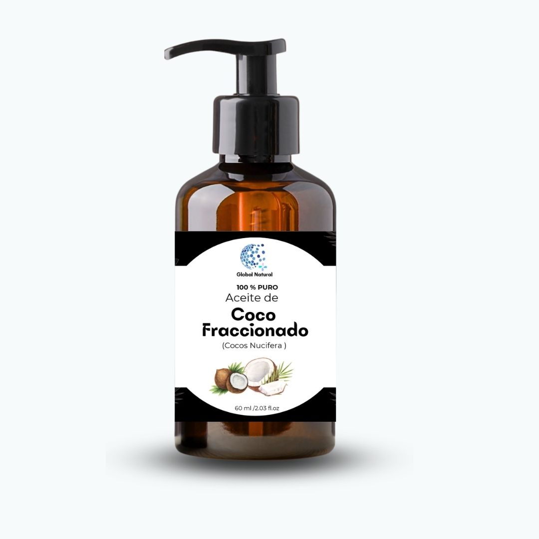ACEITE DE COCO FRACCIONADO (VEHICULAR/ PORTADOR) FCO 60ML GLOBAL NATURAL - 2