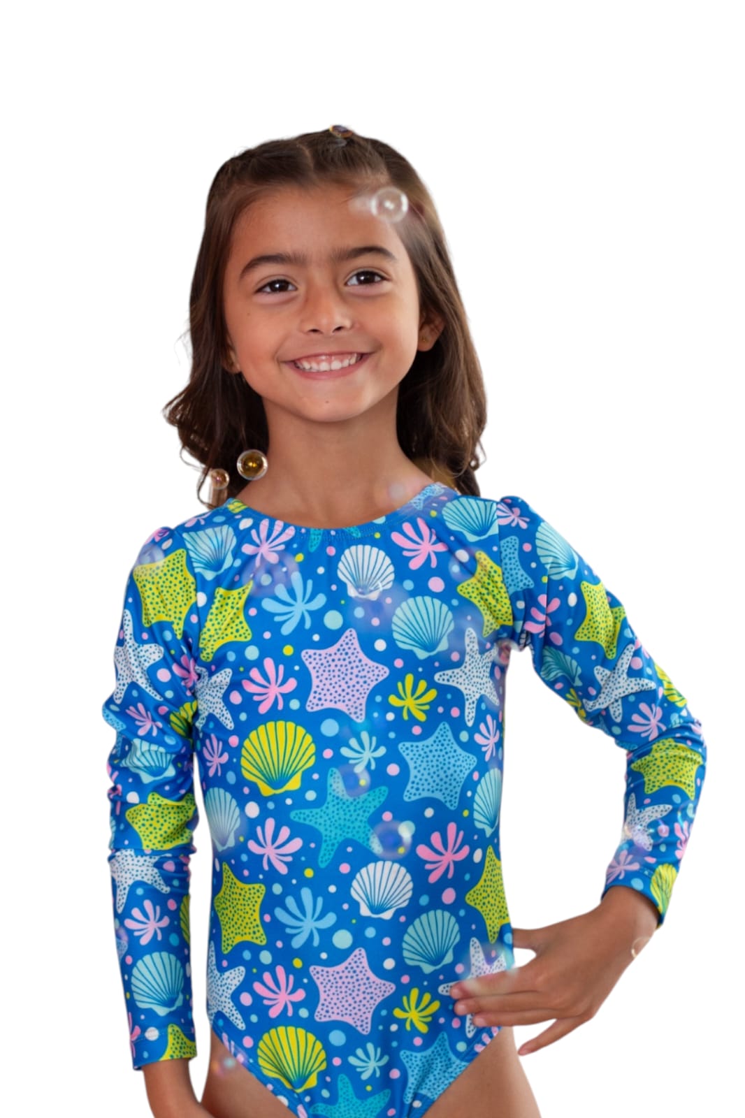 ROPA DE BAÑO MANGA LARGA - 1