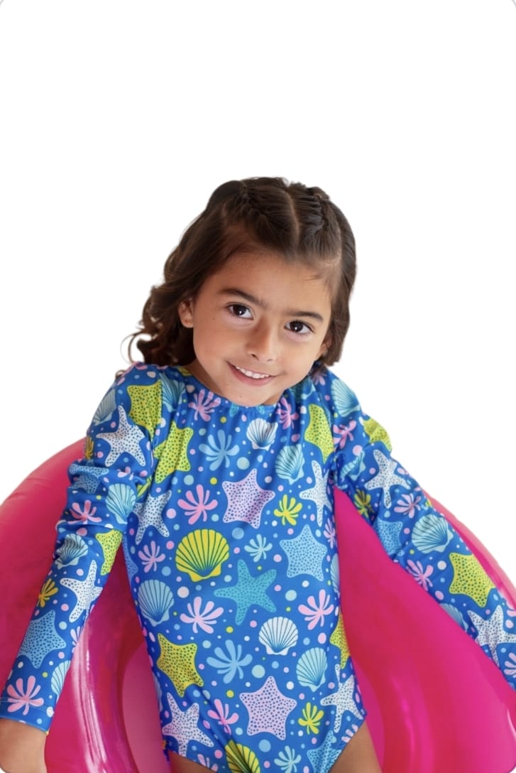 ROPA DE BAÑO MANGA LARGA - 2