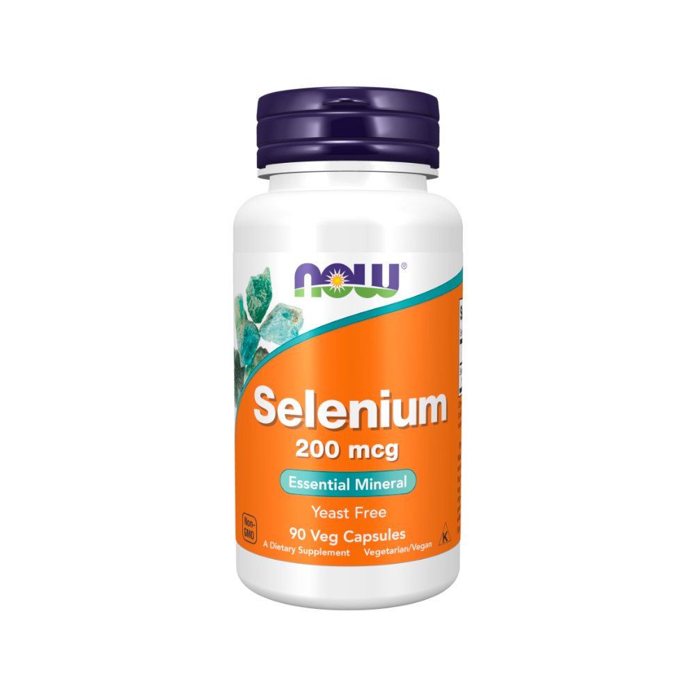 SUPLEMENTOS NOW FOODS 90 CAPSULAS SELENIUM 200MCG - 1