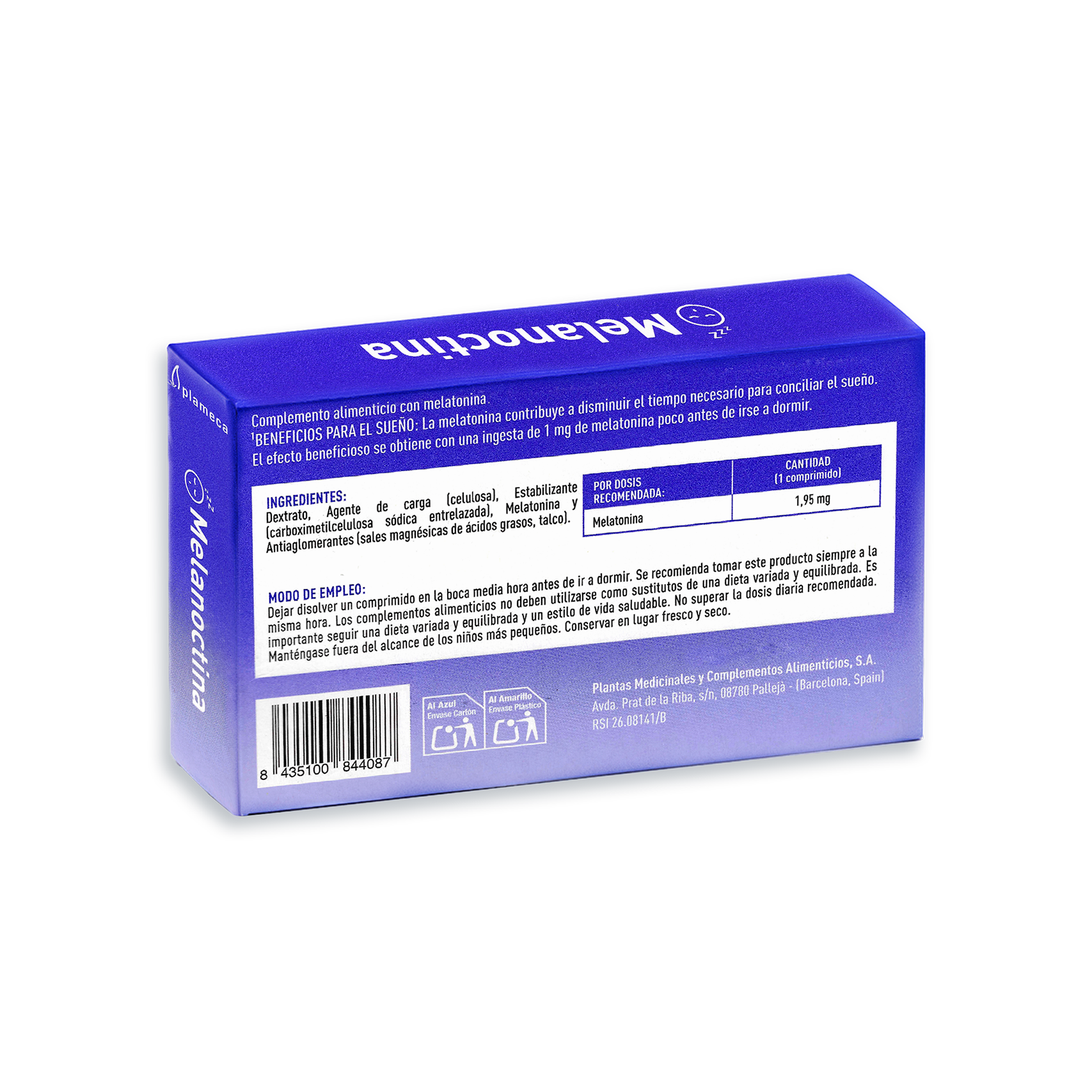 Melanoctina 1.95 mg – 60 Comprimidos - 2