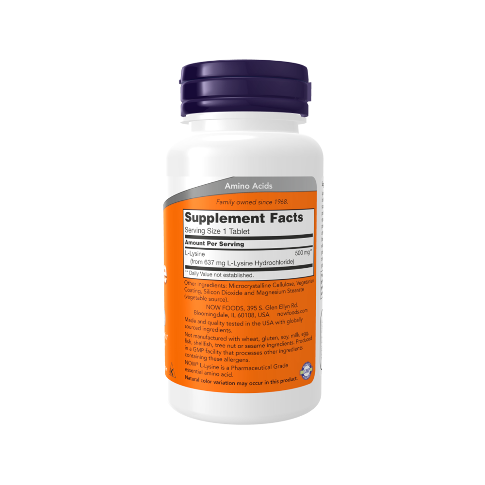 L-Lisina 500mg - 100 tabletas - 2