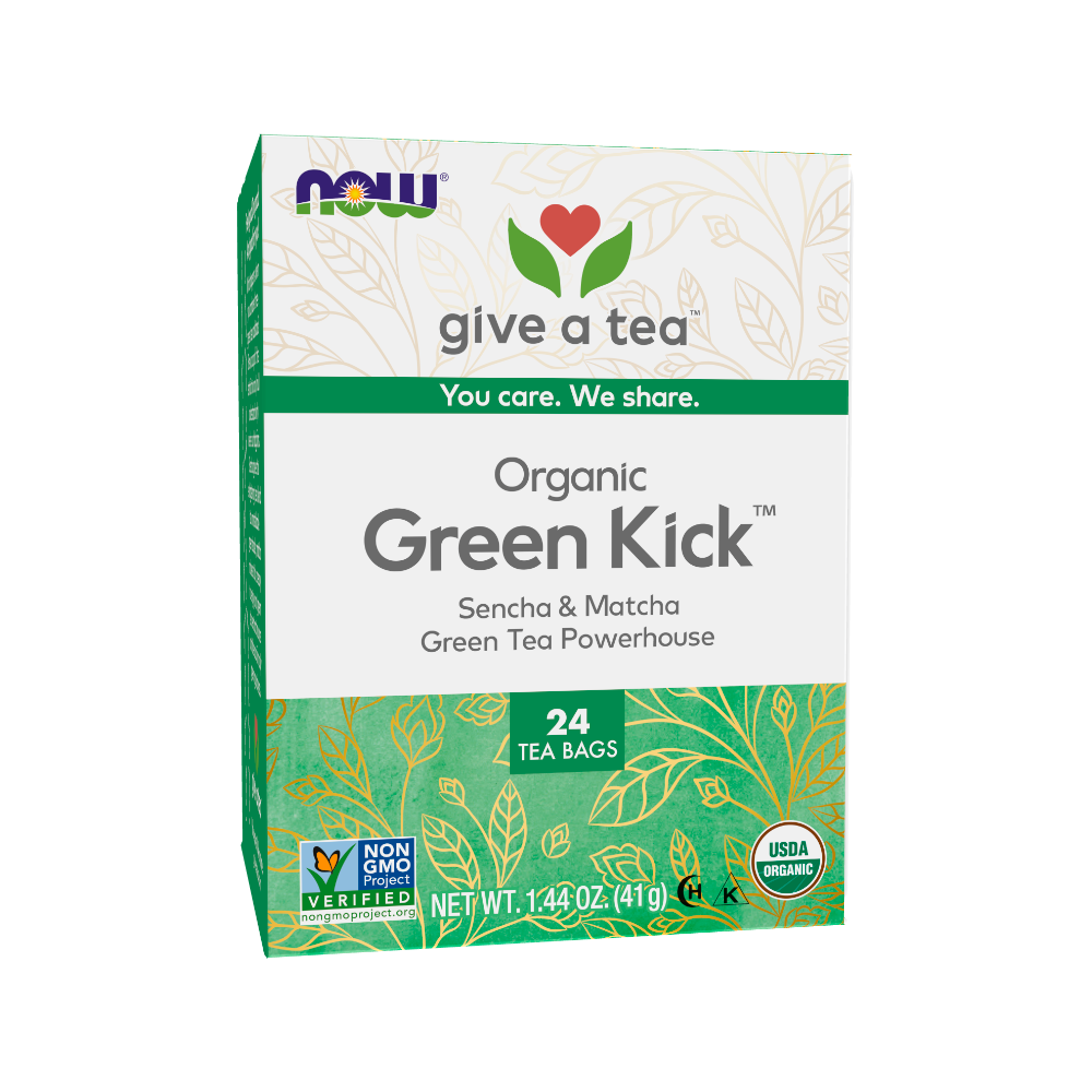 Green Kick Tea – Té Verde Orgánico 24 Bags - 1