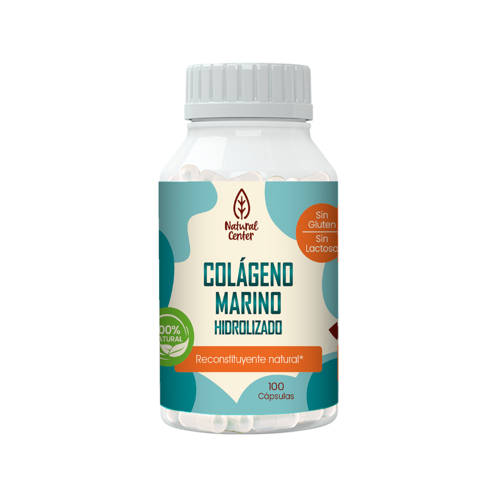 Colágeno Marino Hidrolizado 1,000 mg – 100 Cápsulas - 1