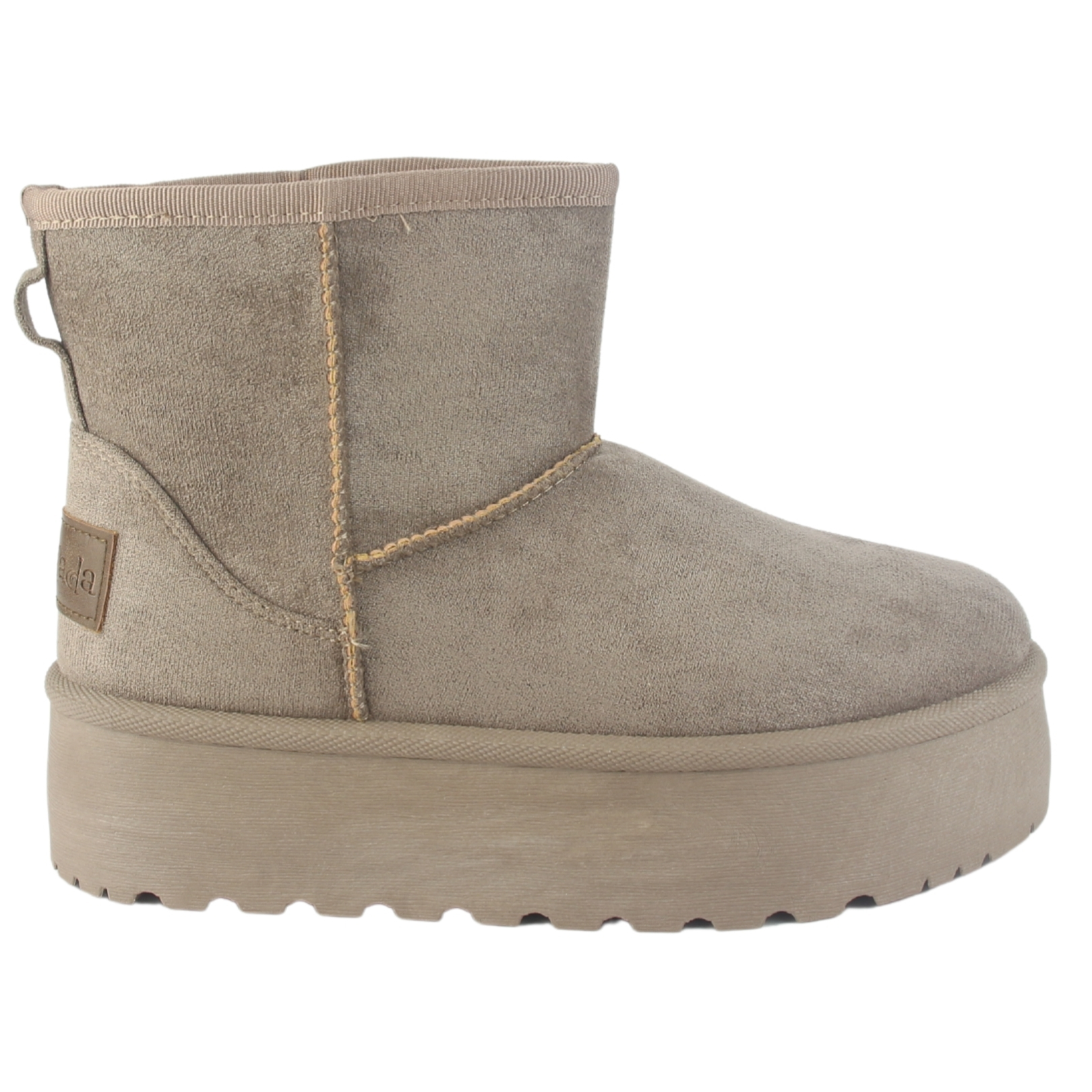 BOTIN MUJER COMFORT PINGUIH-2 COLOR TAUPE - 1